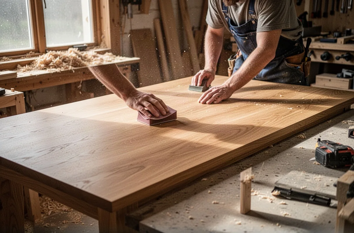 Crafting solid wood dining tables